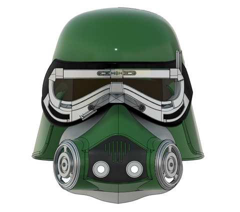 Mudtrooper Helmet 3D Print Files