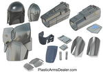 The Mandalorian Beskar fiberglass armor kit